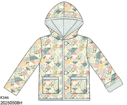 WS PO80: Girls Patchwork Quilted Jacket