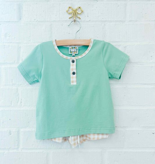 IN THEC GARDEN BOY SHORT SET