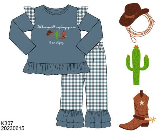 WS PO80: Girls I Ain’t Lying Pants Set