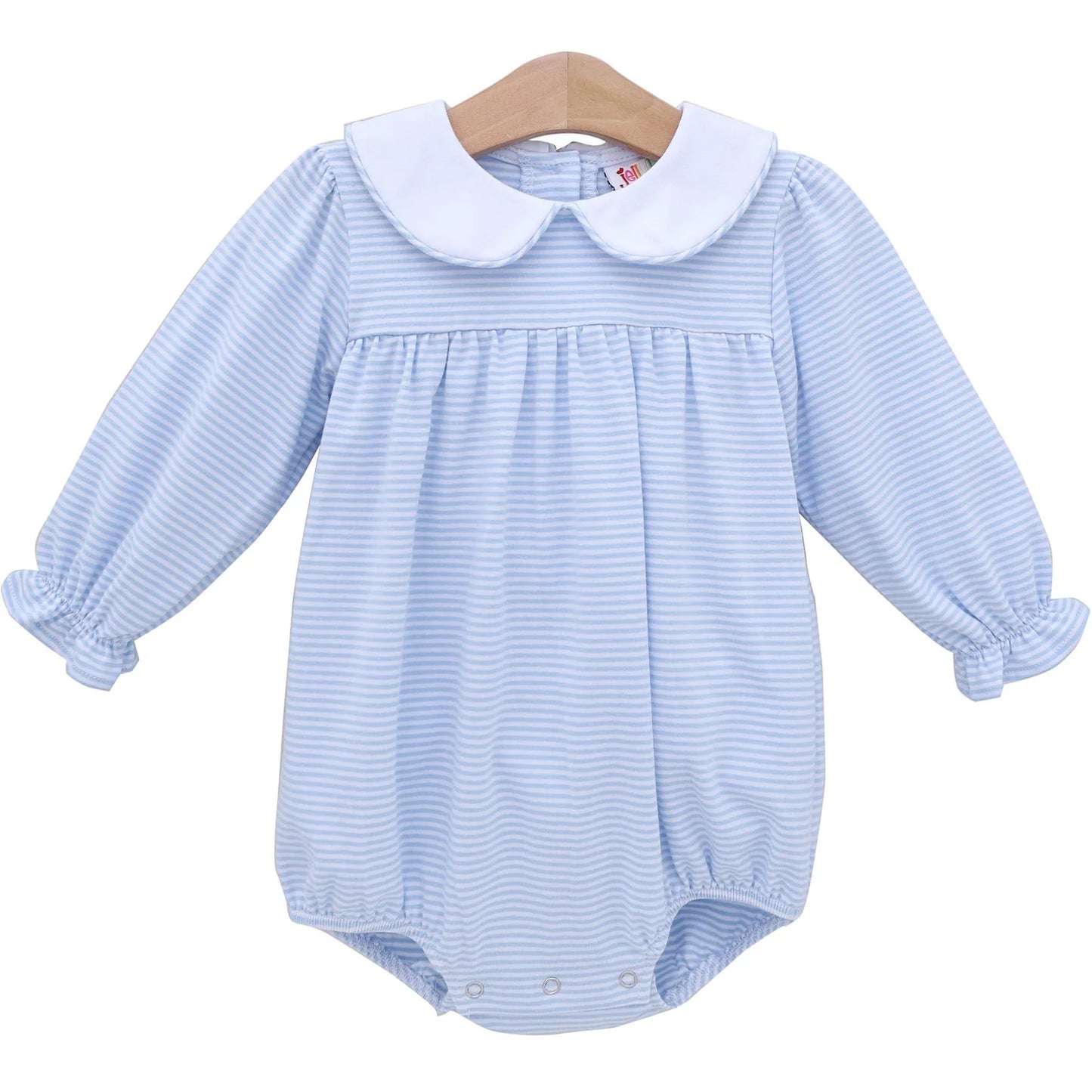 GIRLS LOTTIE BUBBLE - LIGHT BLUE STRIPE