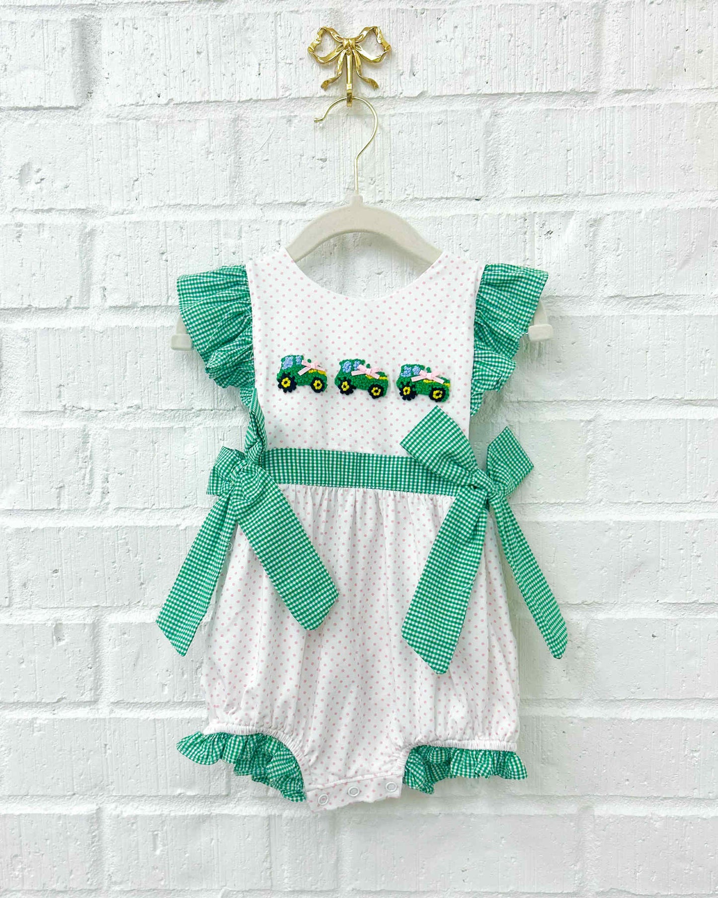 JOHN DEERE GREEN GIRL BUBBLE