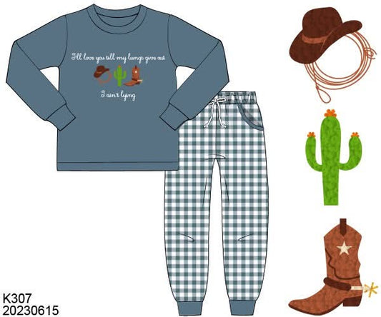 WS PO80: Boys I Ain’t Lying Pants Set