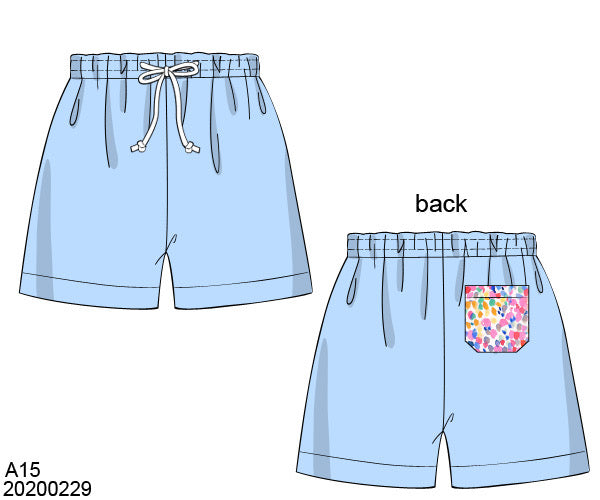 BOY SGS CUSTOM DOT SWIM TRUNKS