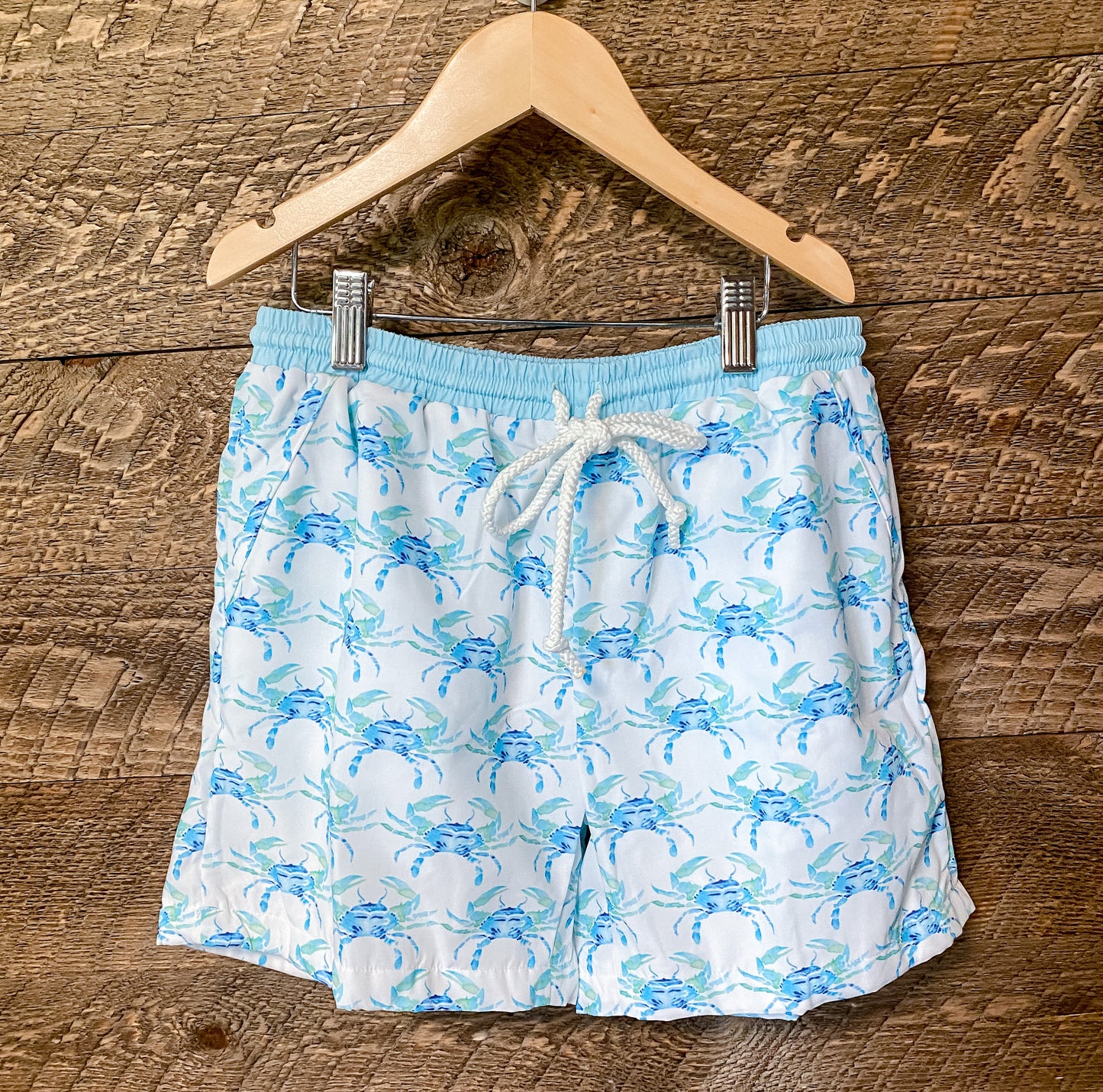 SGS BLUE CRAB DAD SWIM TRUNKS